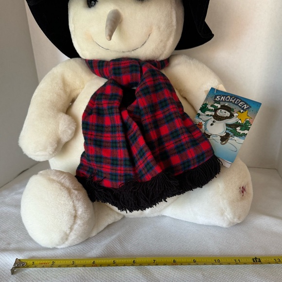 NWT Vintage 1997 Snowden Plush Snowman - Target Exclusive Christmas - Picture 13 of 13